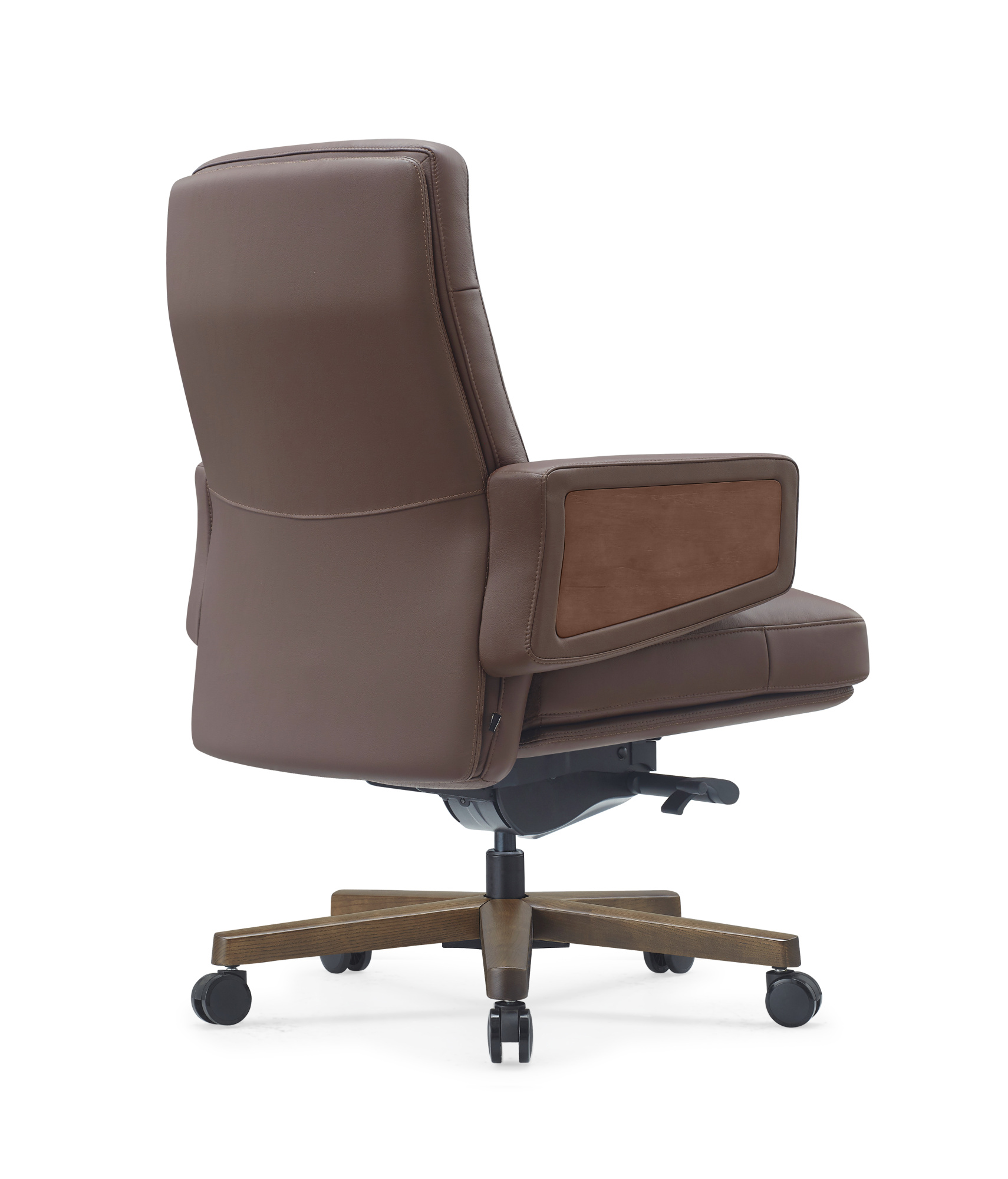 Изображение кресло rv design rafael-m (b2119) кожа коричневая